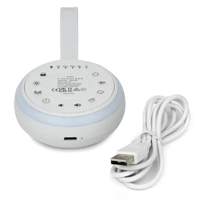 Hushh®+ Travel Sound Machine with Wireless Speaker and Night Light