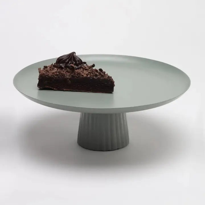 Avisa Cake Stand-Sage Green | Iron with Powder Coating