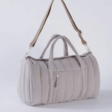 Gray Duffle Bag