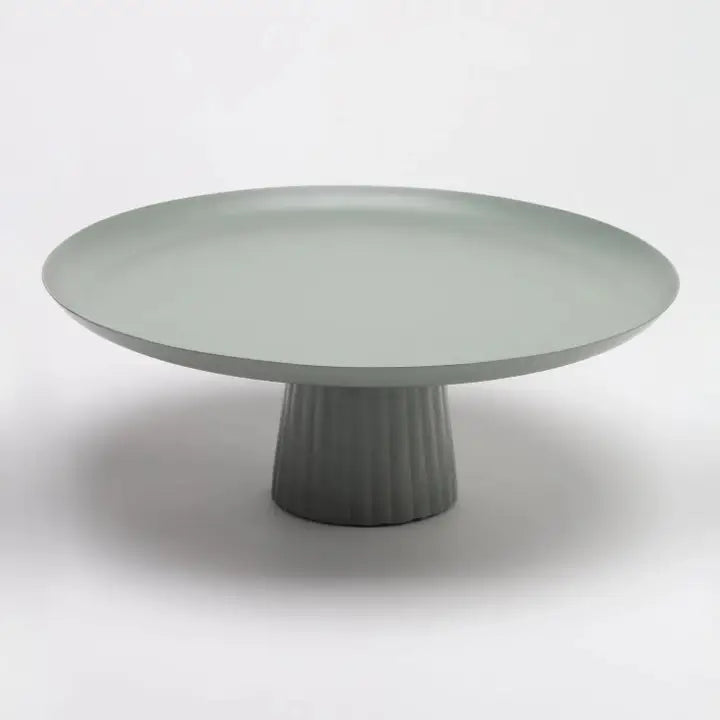 Avisa Cake Stand-Sage Green | Iron with Powder Coating