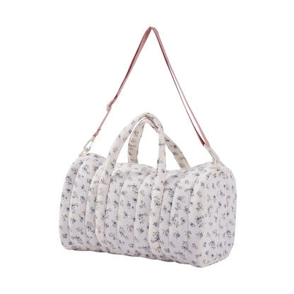Peony Bliss Duffle Bag (Embroidery Available)